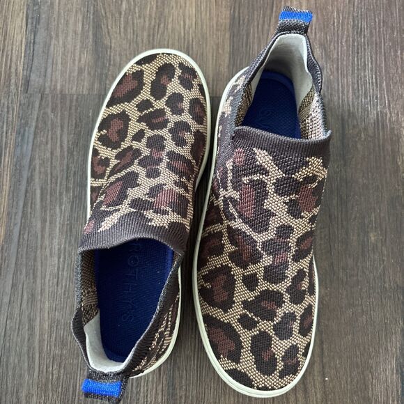 Rothy's Chelsea Boot Wildcat High Top Sneaker Brown Y2K Soho Vegan Boho EUC s6.5 - Picture 1 of 7